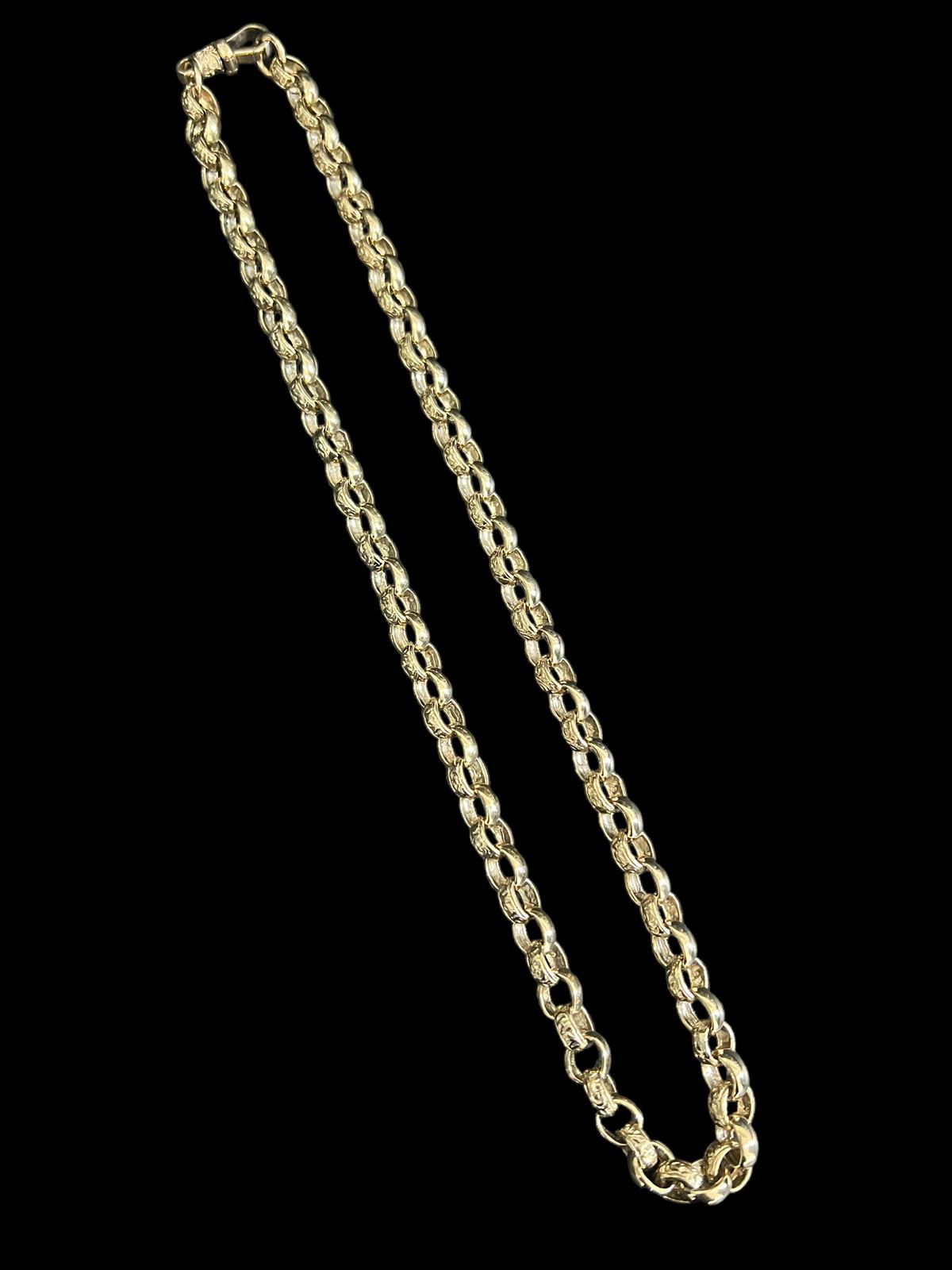 Patterned Belcher Chain | JK Precious Metals