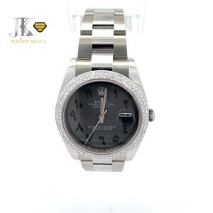 Rolex Arabic Wimbledon Dial DATEJUST 41mm