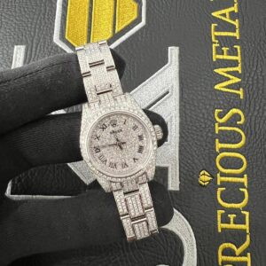 Full Diamond Set Rolex Oyster Perpetual 26mm