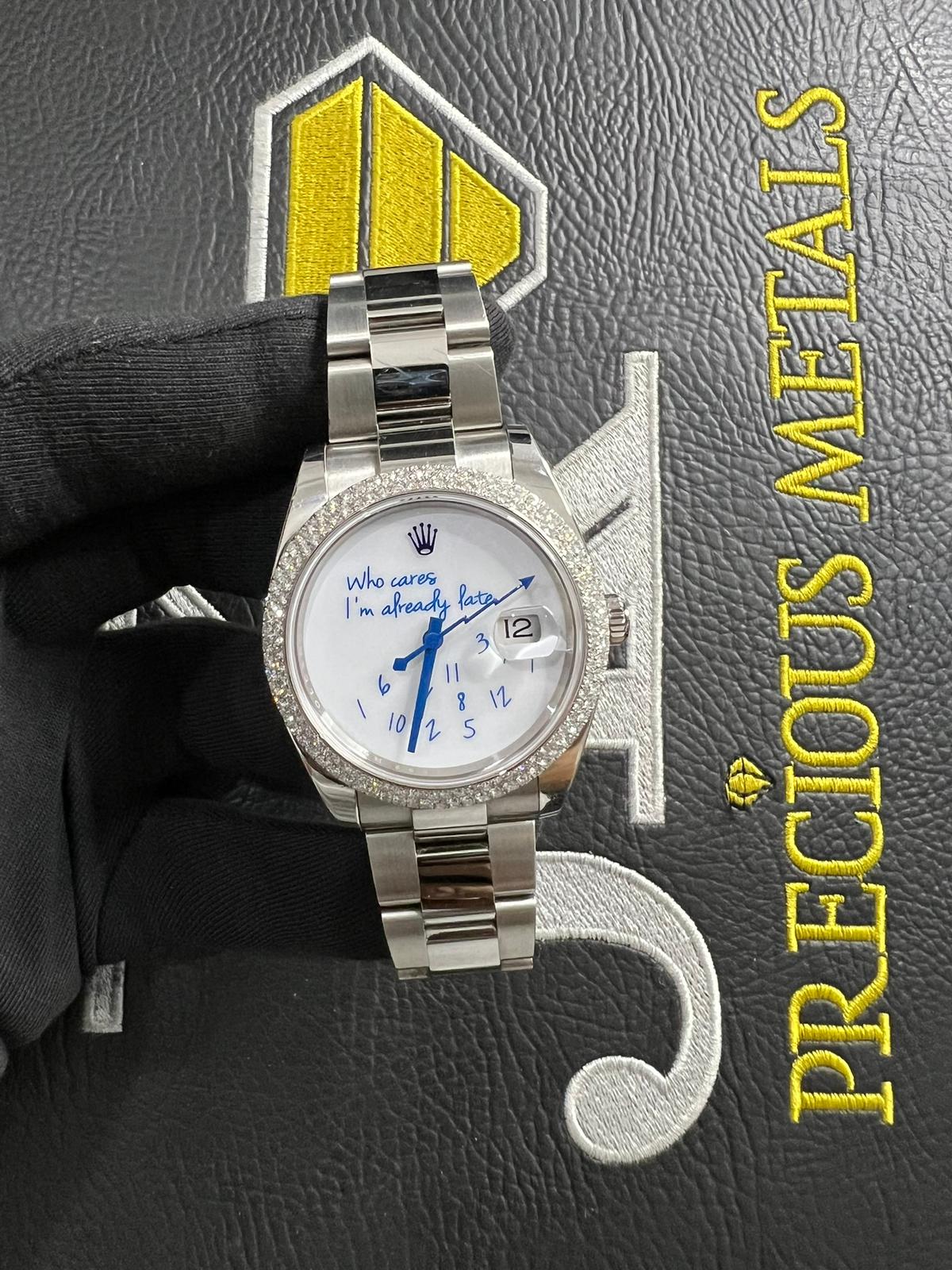 Customised Rolex DATEJUST Oyster Bracelet 41mm