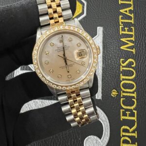 Pearl Diamond Dot Dial Rolex DATEJUST 36mm