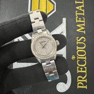 Rolex Oyster Perpetual - Diamond Dial & Sleeves 24mm