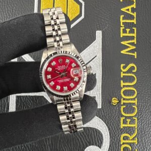 Red Diamond Dot Dial - DATEJUST Jubilee Bracelet 26mm