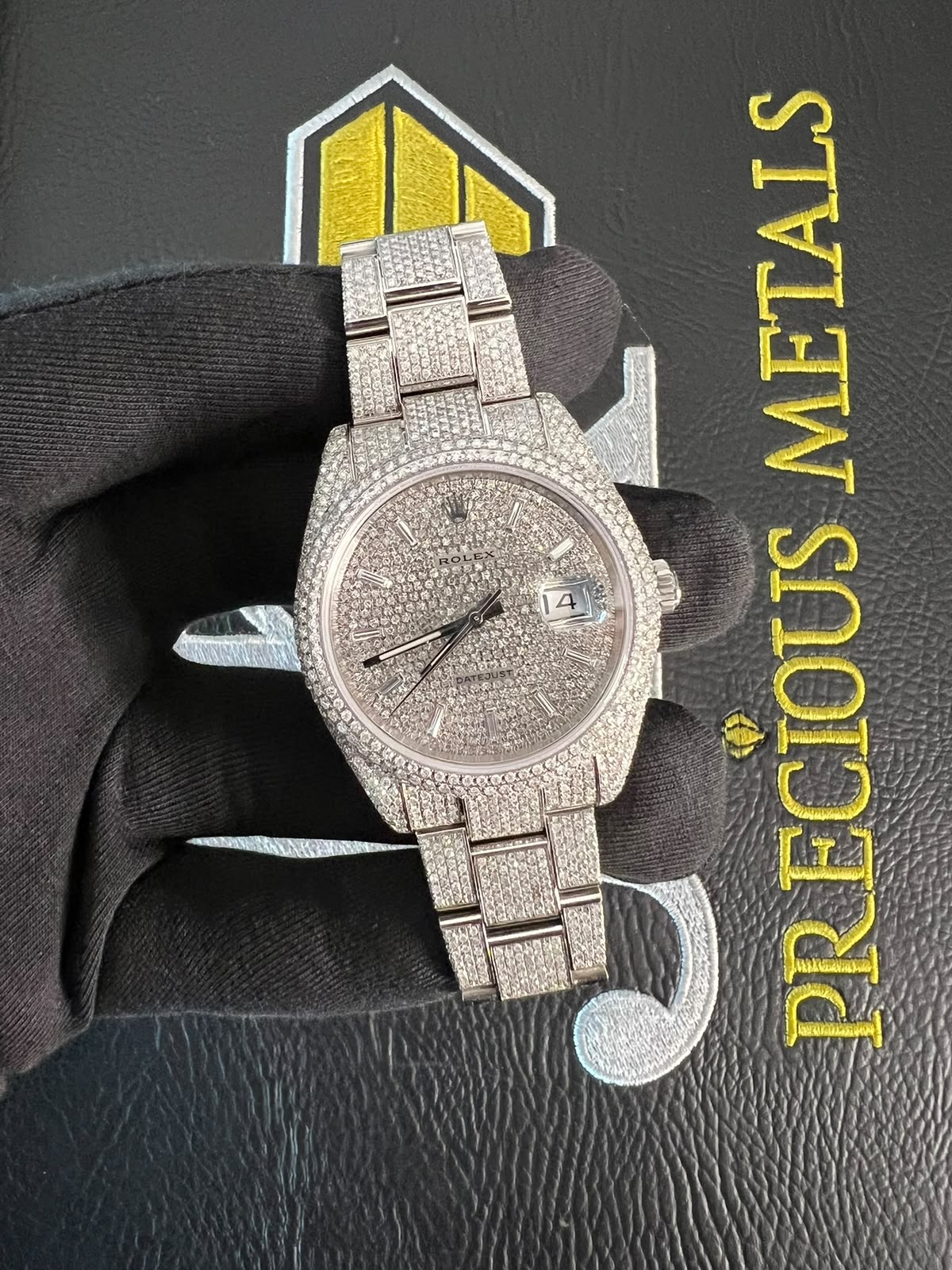 Diamond Set Rolex DATEJUST – Oyster Bracelet 41mm